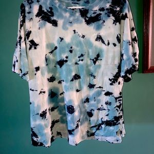 tie dye PINK brand t shirt size M